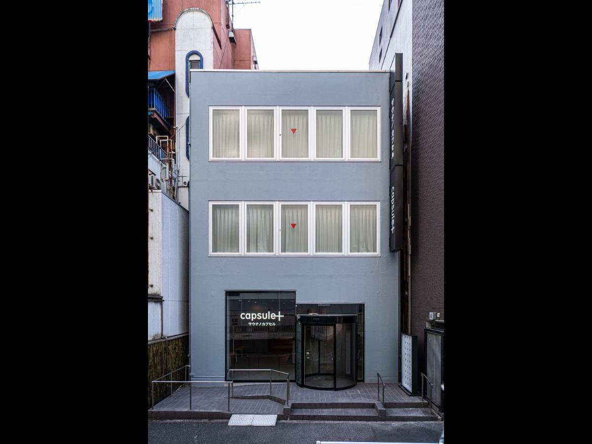 Capsule Plus Yokohama Sauna & Capsule Hotel Exterior photo